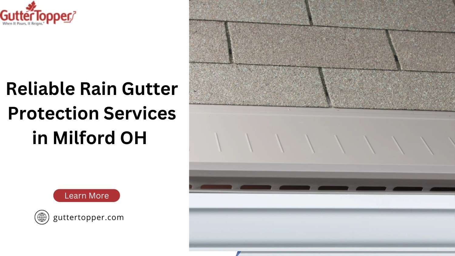 Rain gutter protection Services Milford OH